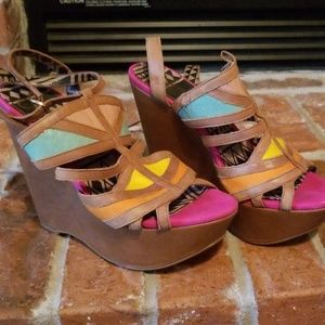 Wedge sandals